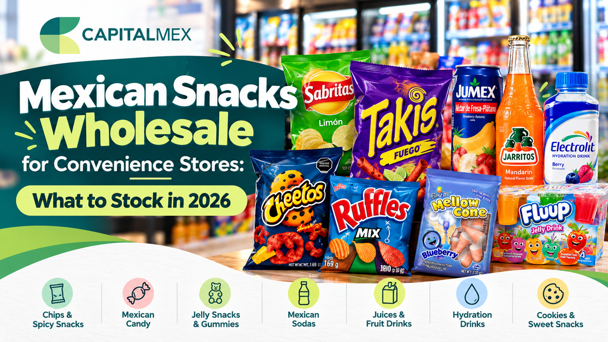 Mexican Snacks Wholesale for Convenience Stores: What to Stock in 2026