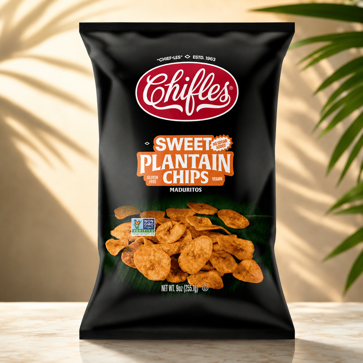 CHIFLES PLANTAIN CHIPS SWEET 5 OZ (12)