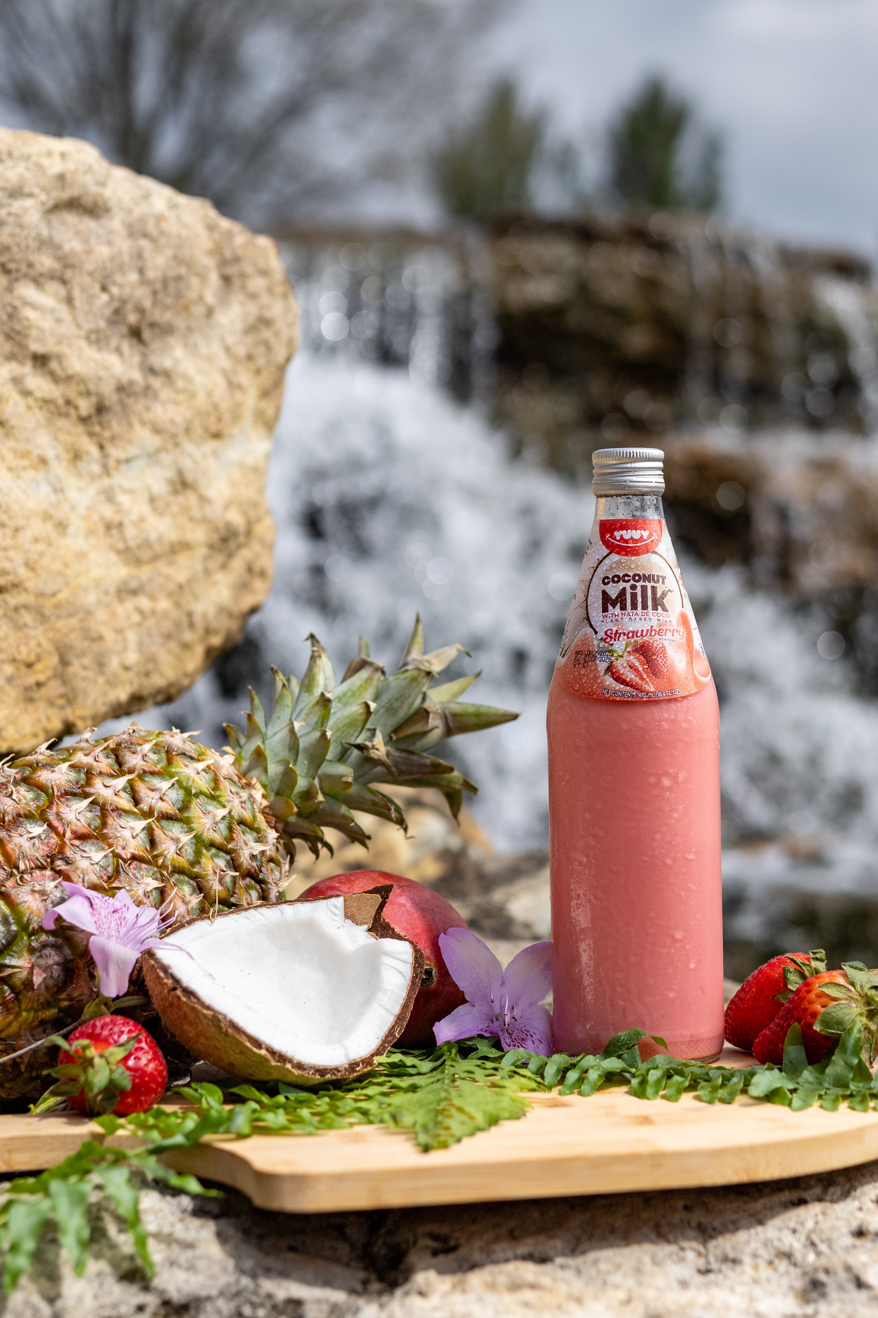 Yuuy Leche Grande Strawberry 485ML