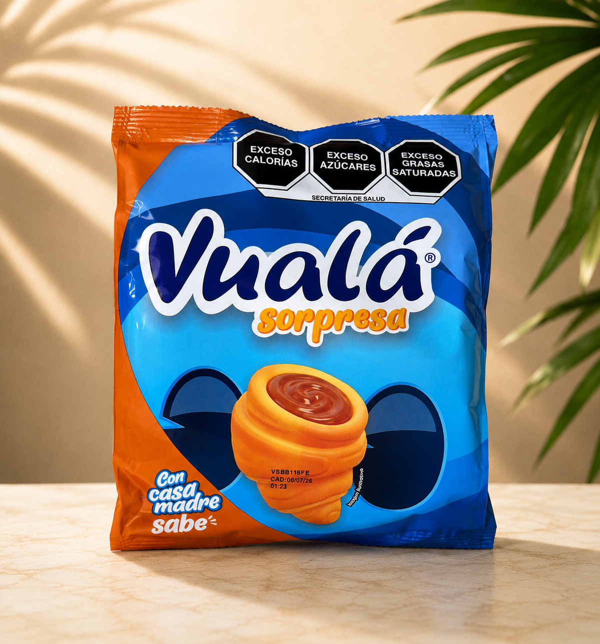 VUALA SORPRESA CAJETA STRIP 60Gr