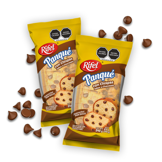 Rifel Panqué con Chispas de Chocolate