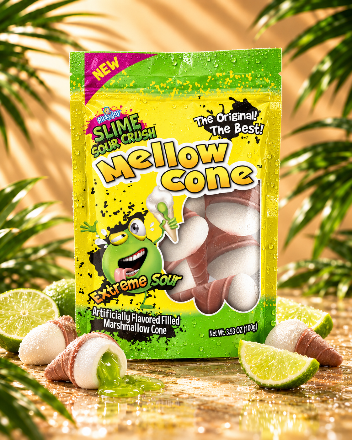 Ricky Joy Mellow Cone Extreme Sour