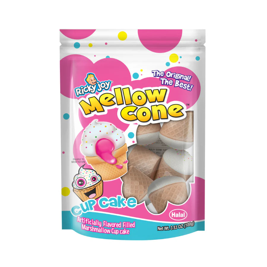Ricky Joy Mellow Cone Cupcake