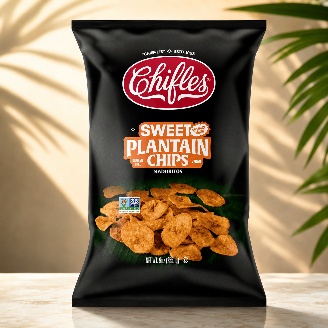CHIFLES PLANTAIN CHIPS SWEET 5 OZ (12)