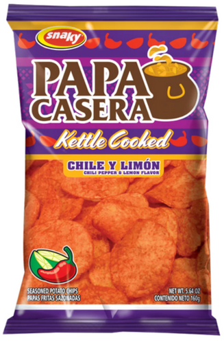 Chip Papá Casera Chile Limon Snaky