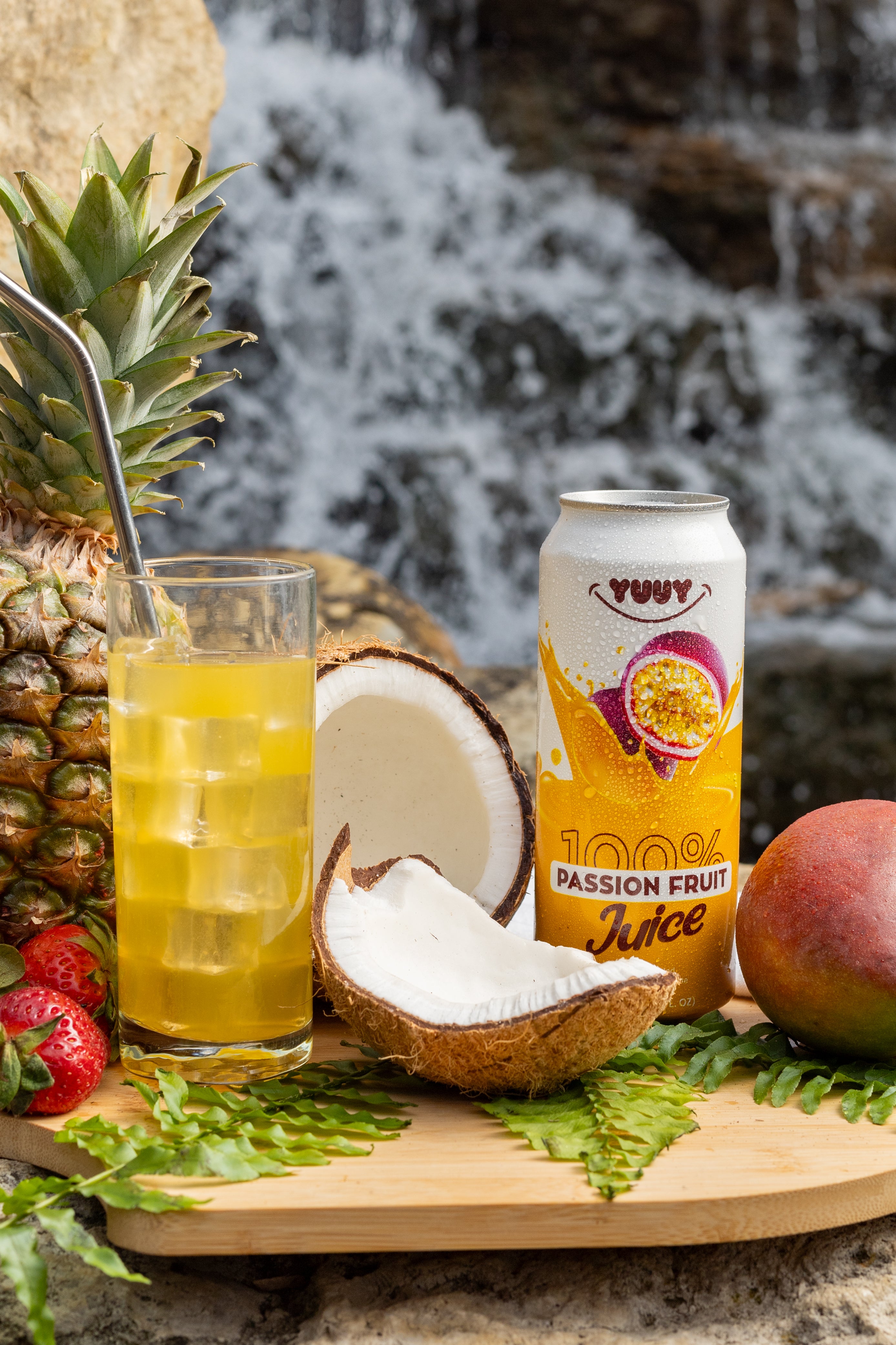 Yuuy Passion Fruit Juice Nectar 100% Fruit