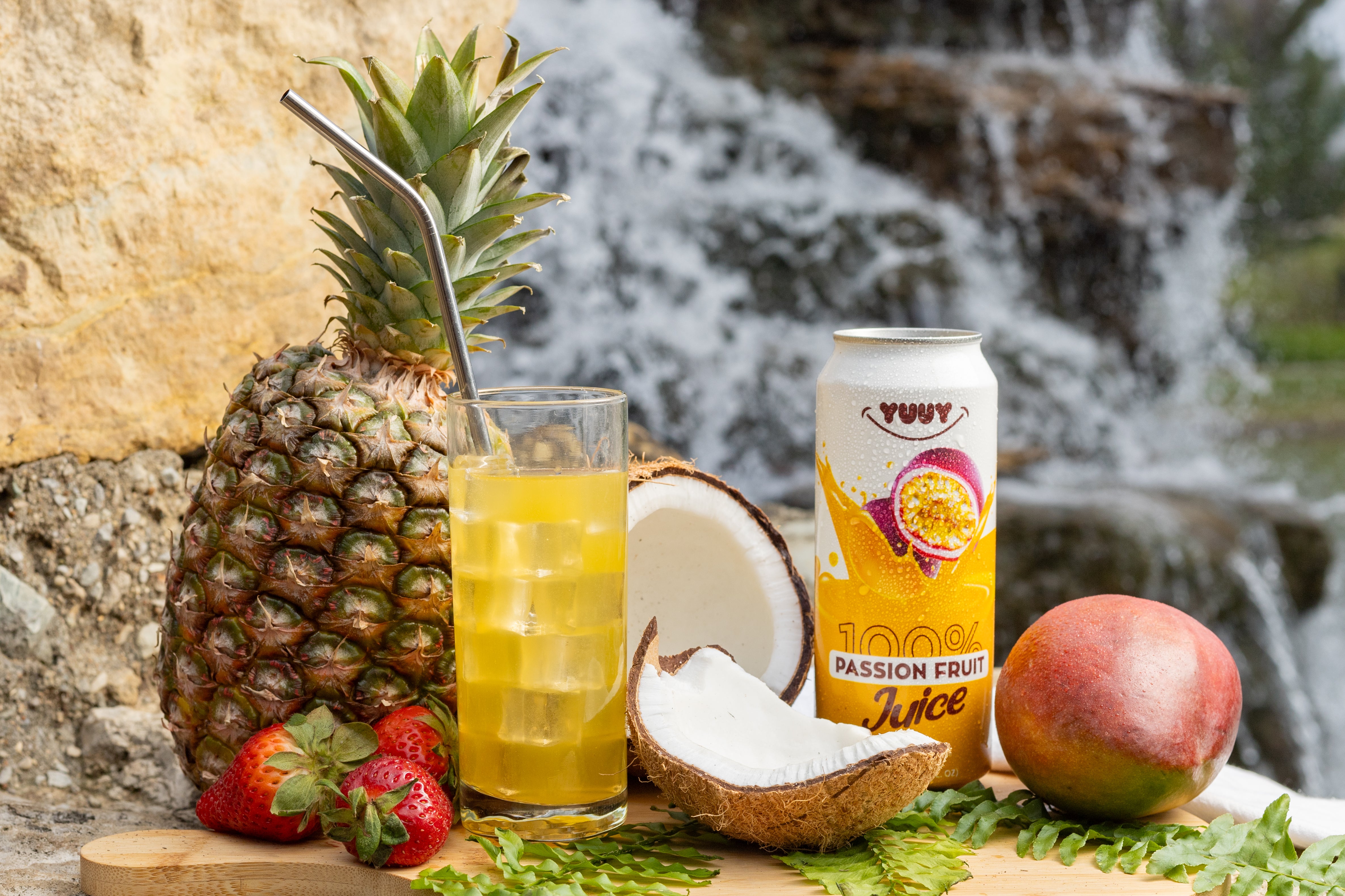 Yuuy Passion Fruit Juice Nectar 100% Fruit