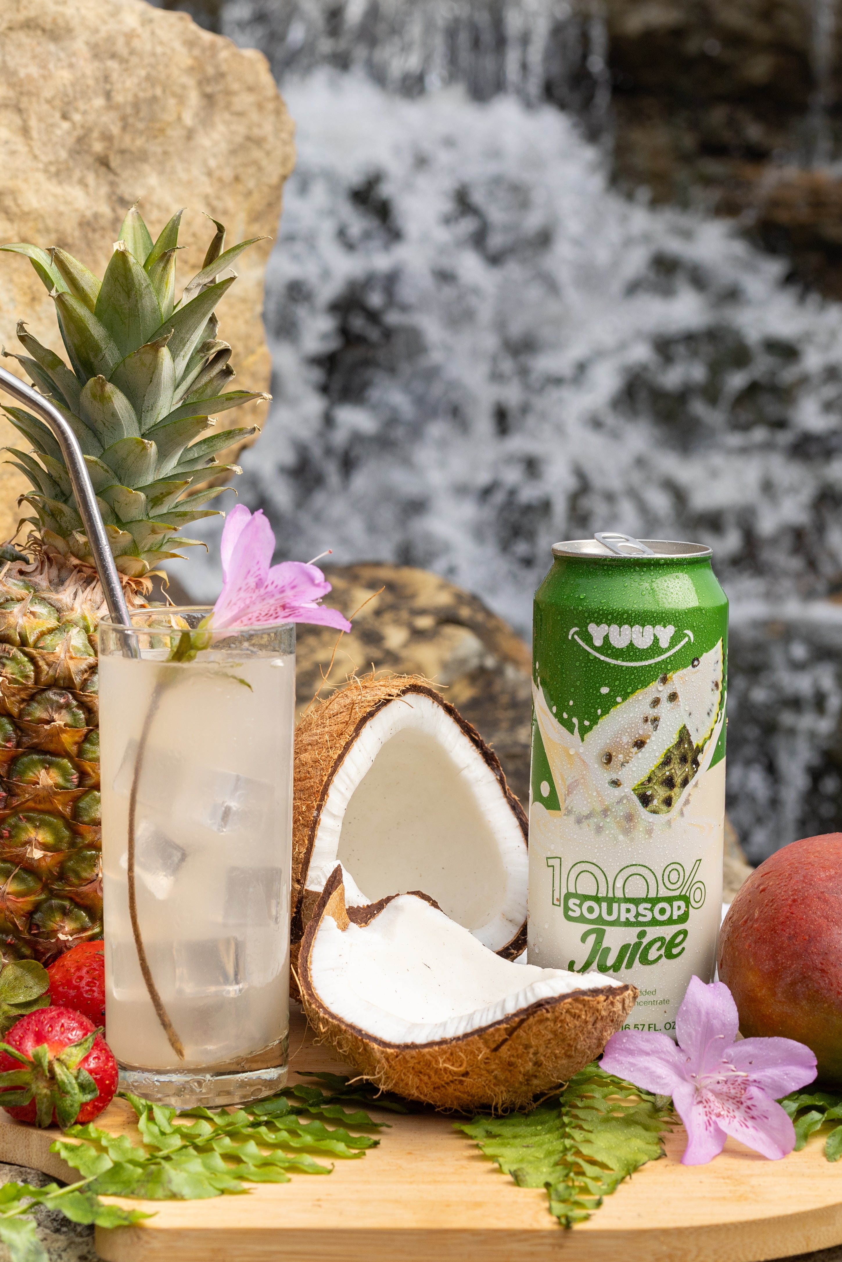Yuuy Soursop Juice Nectar 100% Fruit