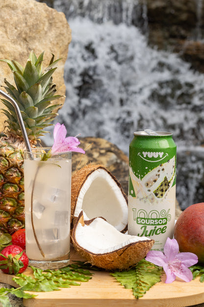 Yuuy Soursop Juice Nectar 100% Fruit