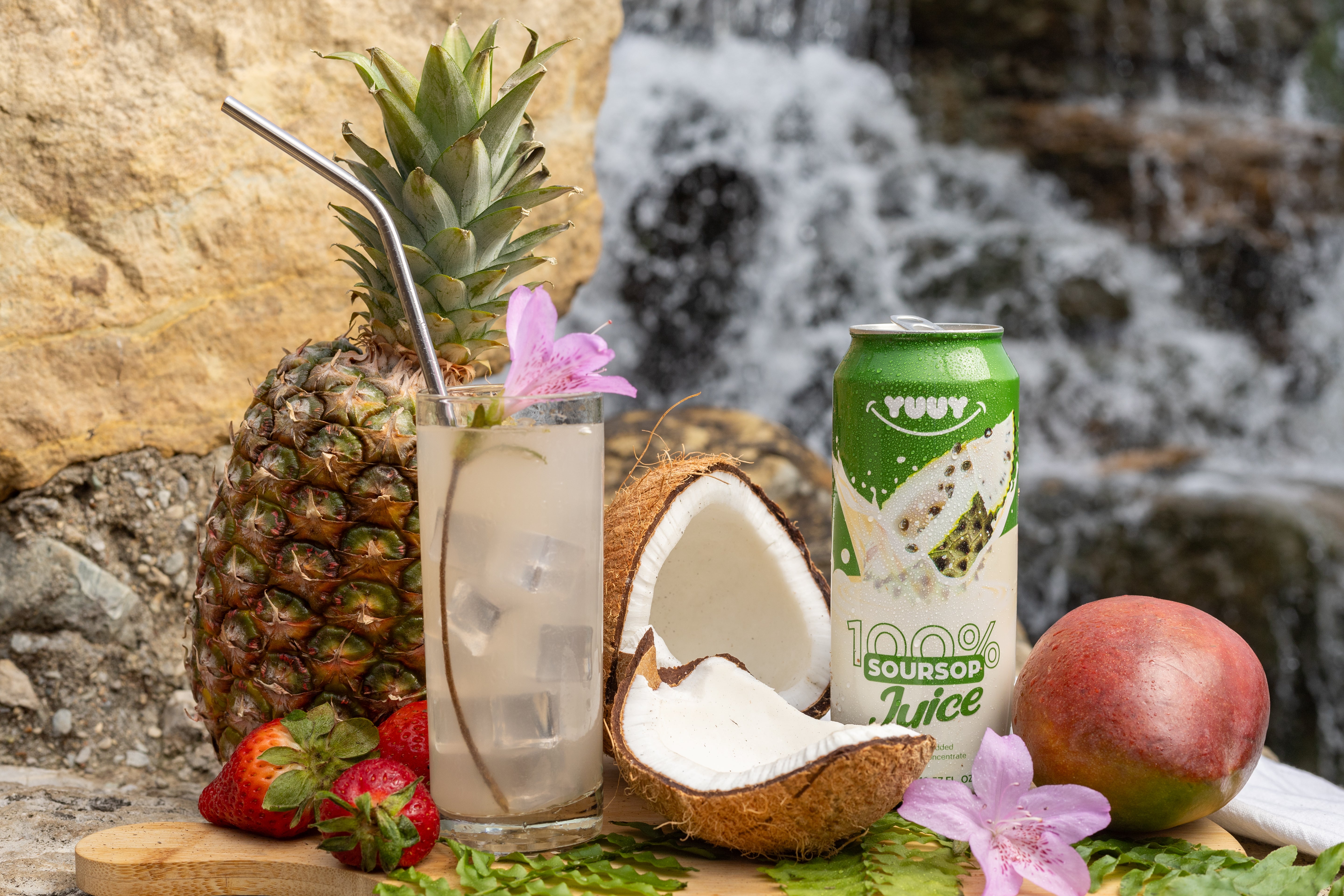 Yuuy Soursop Juice Nectar 100% Fruit