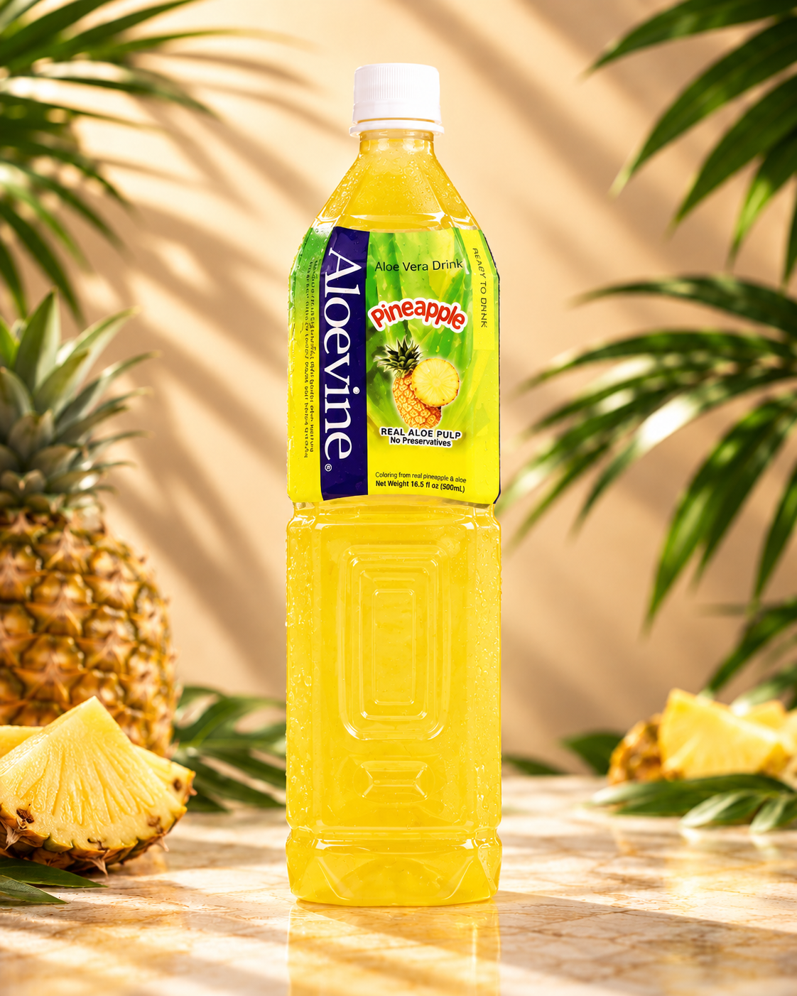 ALOEVINE PINEAPPLE 16 OZ