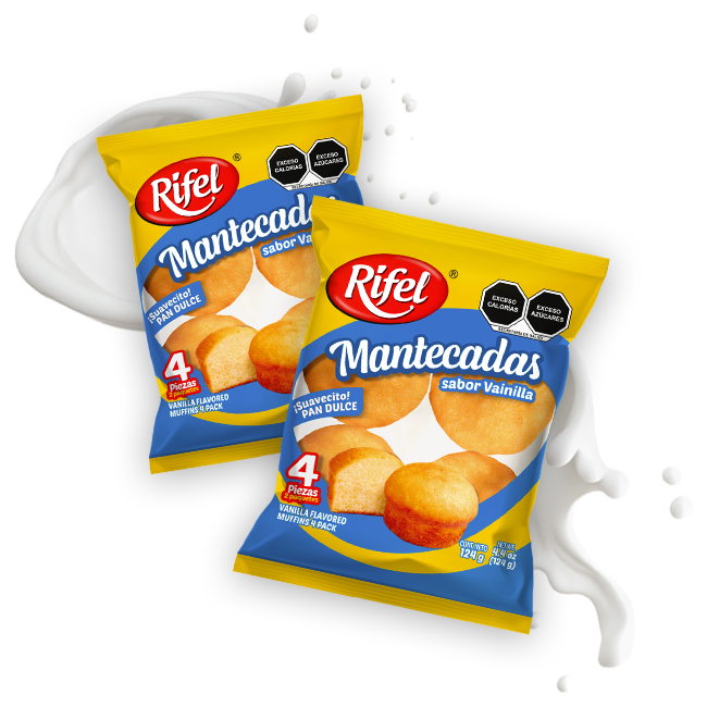Rifel Mantecadas Vainilla