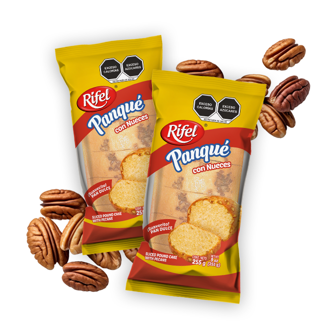 Rifel Panqué con Nueces