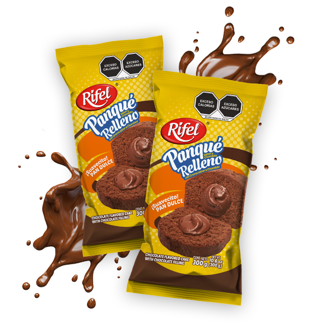 Rifel Panqué Rellenito Choco‑Choco